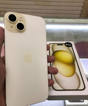 Iphone 15 plus 128GB Second yellow Ex blibli