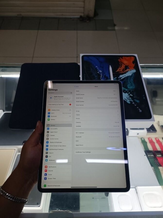 iPad Pro 2018 Second 12.9in 256GB Gray WiFi Only Original