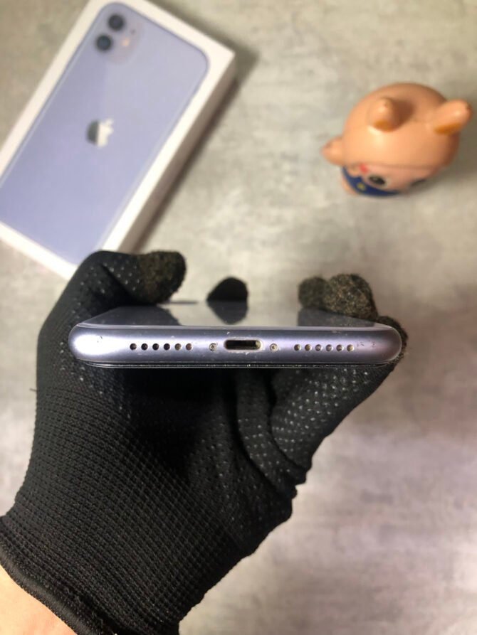 iPhone 11 128GB Purple Second iBox - Gambar 10