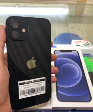 iPhone 12 64GB Bekas Midnight Black Original