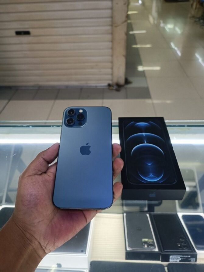 iPhone 12 Pro Max Second 256GB Pasific Blue