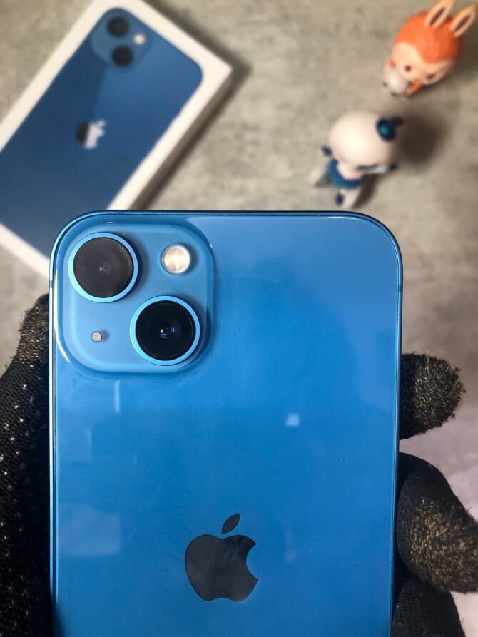 iPhone 13 256GB Blue Second iBox - Gambar 10