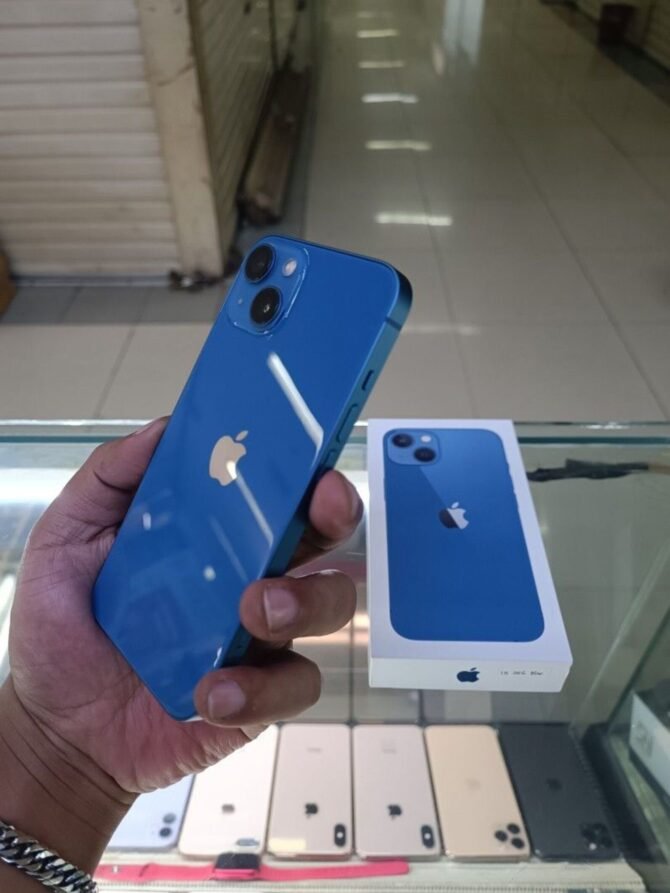 iPhone 13 256GB Second Original Blue ex iBox - Gambar 9