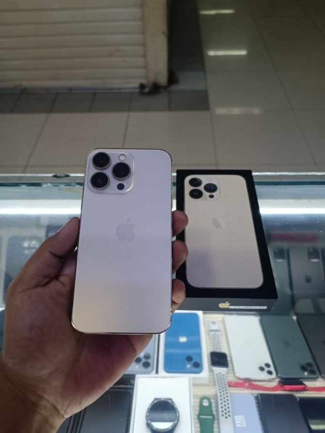 iPhone 13 Pro 512GB Second Gold Original Ex iBox - Gambar 7