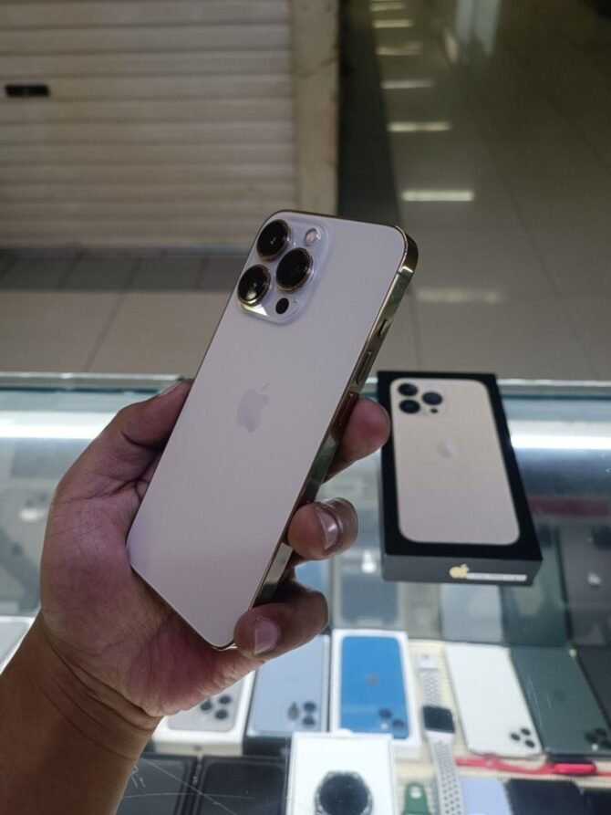 iPhone 13 Pro 512GB Second Gold Original Ex iBox - Gambar 9