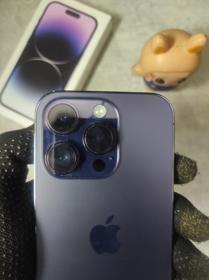 iPhone 14 Pro 256GB Deep Purple Second iBox - Gambar 11