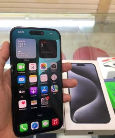 iPhone 15 Pro Second 128GB Blue Titanium Original Ex iBox