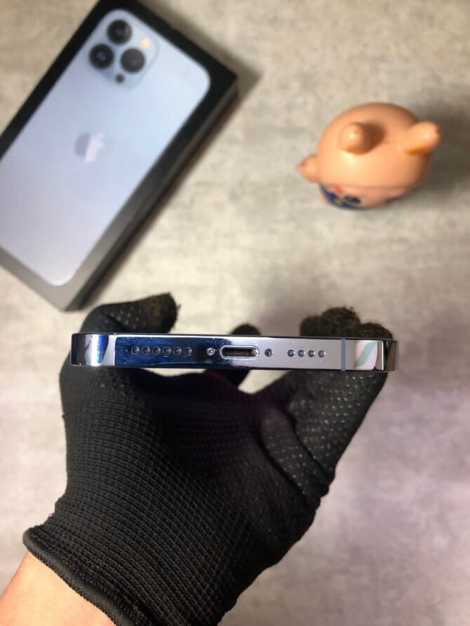 iPhone 13 Pro Max 128GB Sierra Blue Second iBox - Gambar 9