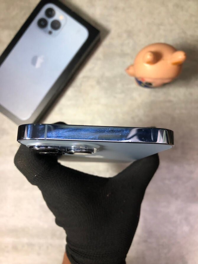 iPhone 13 Pro Max 128GB Sierra Blue Second iBox - Gambar 10