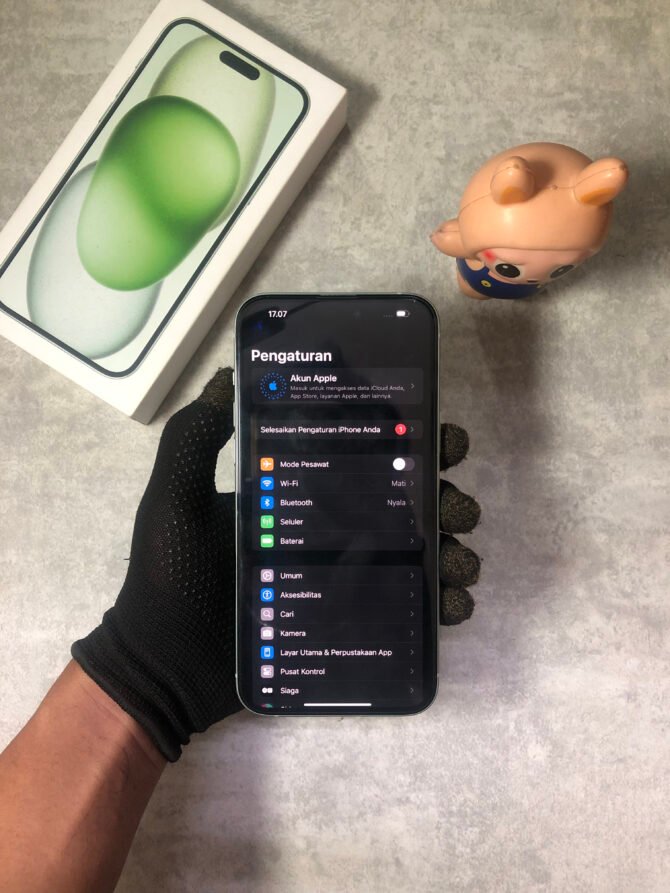 iPhone 15 Plus 128GB Green Second Digimap