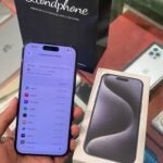 iPhone 15 Pro 256GB Blue Titanium Second iBox photo review
