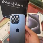 iPhone 15 Pro 256GB Blue Titanium Second iBox photo review