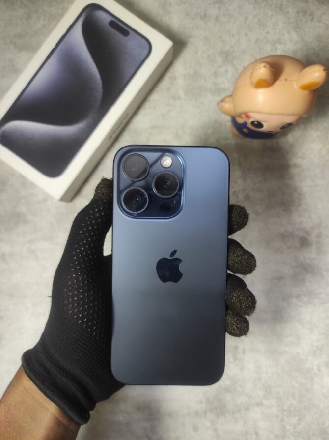 iPhone 15 Pro 256GB Blue Titanium Second iBox