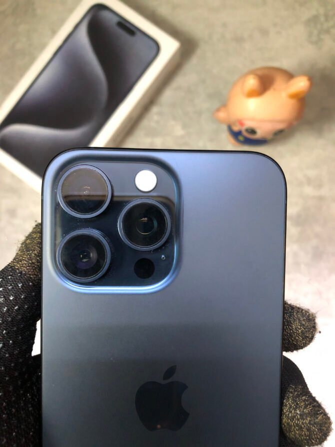 iPhone 15 Pro Max 512GB Blue Titanium Ex iBox - Gambar 11