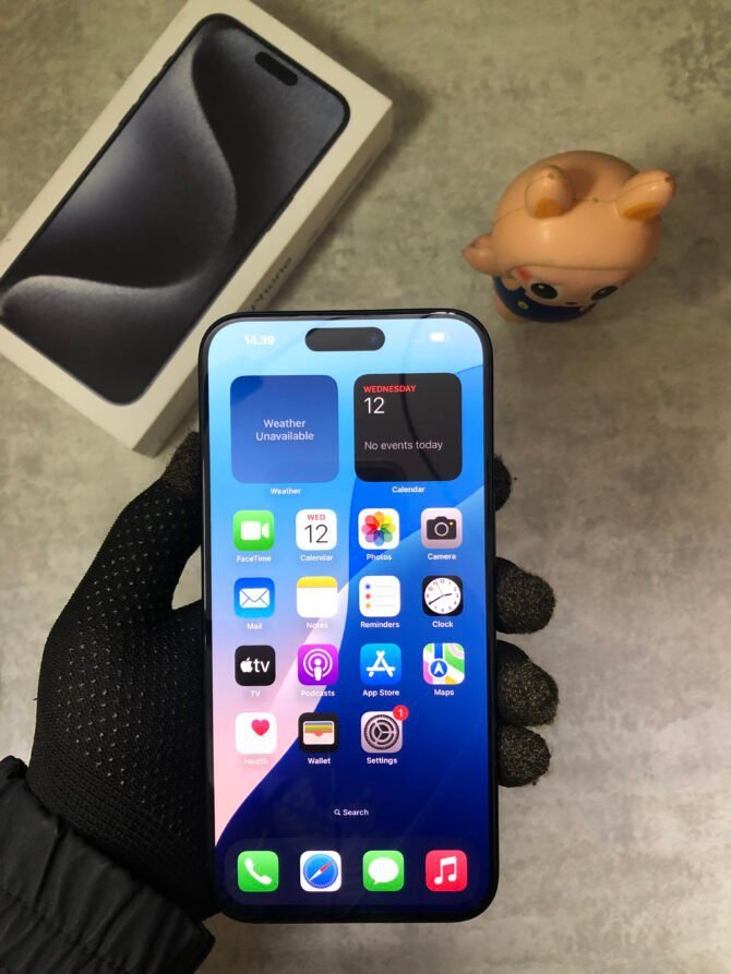 iPhone 15 Pro Max 512GB Blue Titanium Ex iBox - Gambar 2