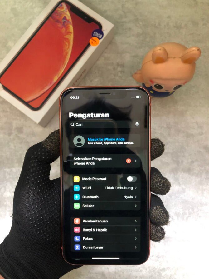 iPhone XR 128GB Coral Ex Inter Beacukai - Gambar 4