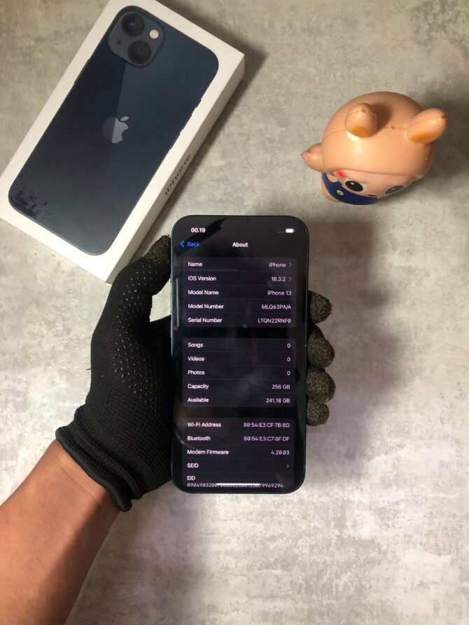 iPhone 13 256GB Black Second iBox