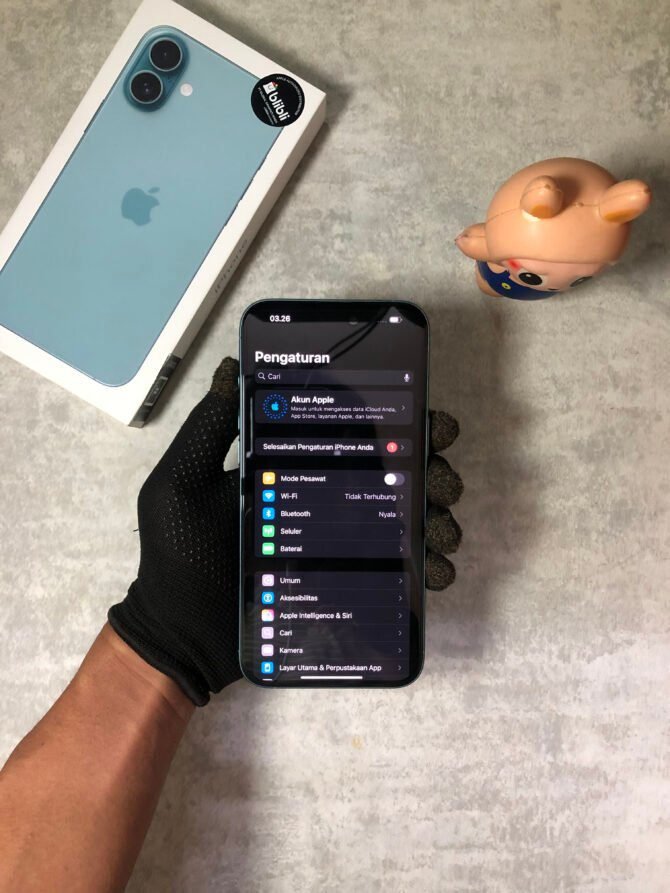 iPhone 16 Plus 256GB Teal Second Blibli
