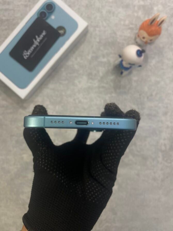 iPhone 16 Plus 128GB Teal Second iBox - Gambar 6