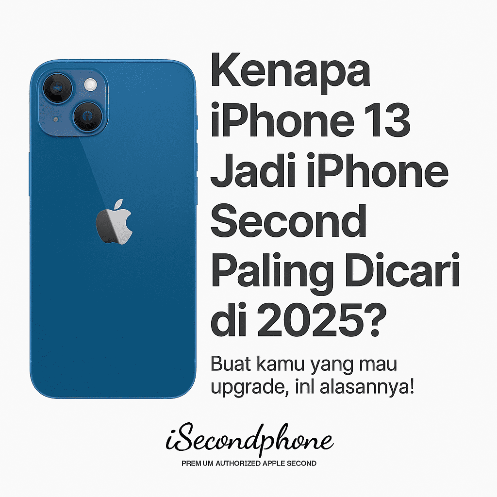 Kenapa iPhone 13 Jadi Produk Paling Dicari di Pasar Second 2025