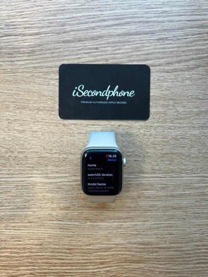 Apple Watch SE 2 40mm GPS Starlight