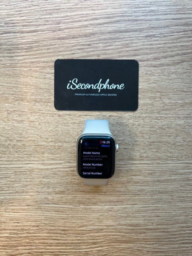 Apple Watch SE 2 40mm GPS Starlight Aluminium Second Digimap - Gambar 11