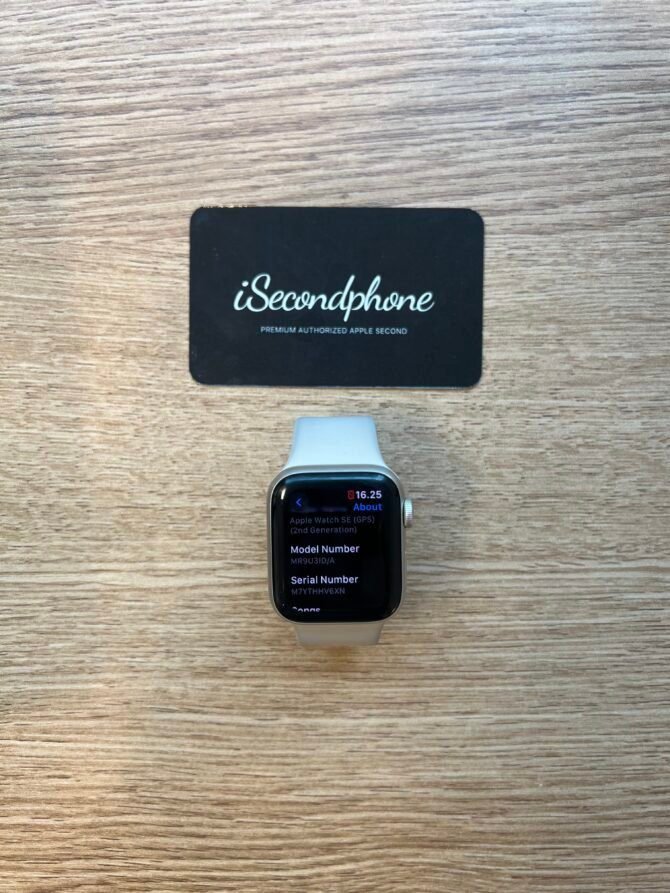 Apple Watch SE 2 40mm GPS Starlight Aluminium Second Digimap - Gambar 10