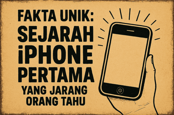 sejarah iphone pertama 2007