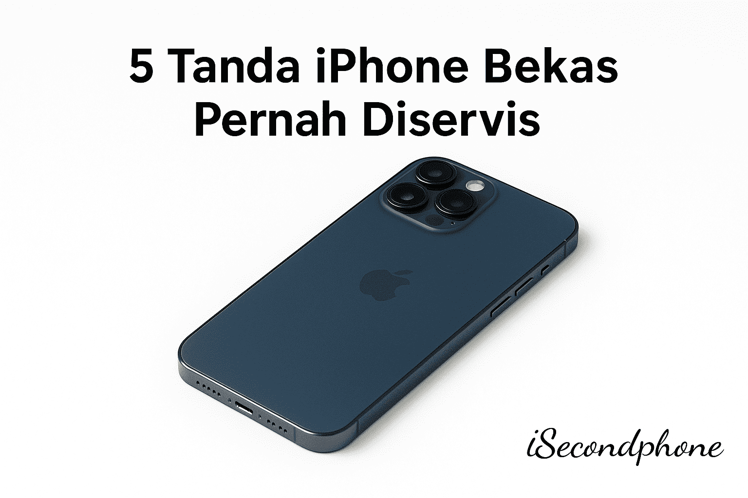 5 Tanda iPhone Bekas Pernah Diservis yang Wajib Kamu Tahu