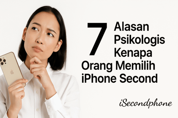 7 Alasan Beli iPhone Second yang Wajib Anda Pertimbangkan