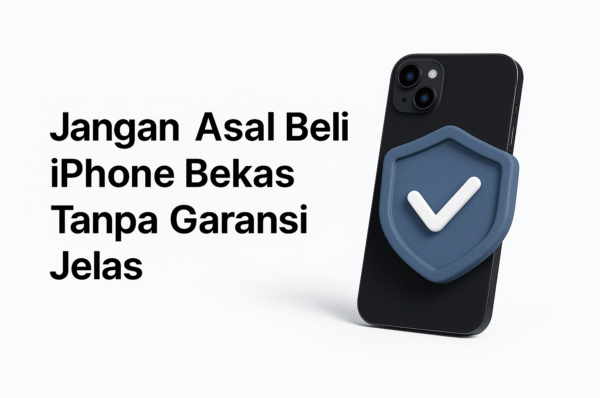 Garansi iPhone bekas resmi iSecondphone dengan perlindungan aman dan transparan
