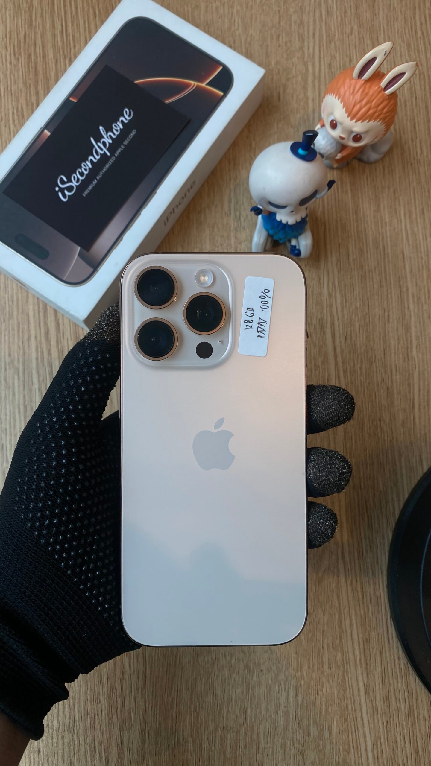 iPhone 16 Pro 128GB Desert Titanium Second iBox 1 iPhone 16 Pro 128GB Desert Titanium Second iBox