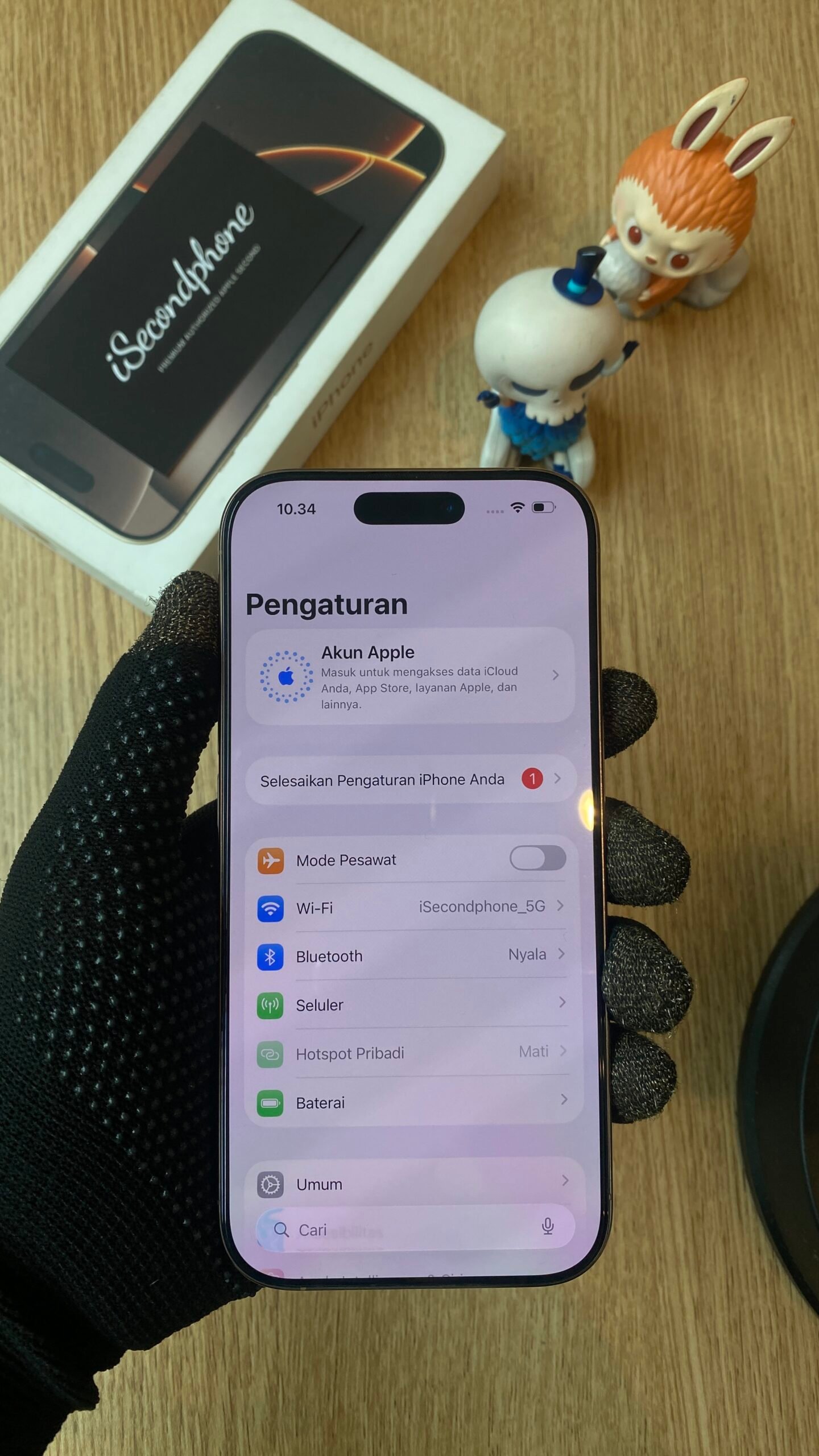 iPhone 16 Pro 128GB Desert Titanium Second iBox 4 iPhone 16 Pro 128GB Desert Titanium Second iBox