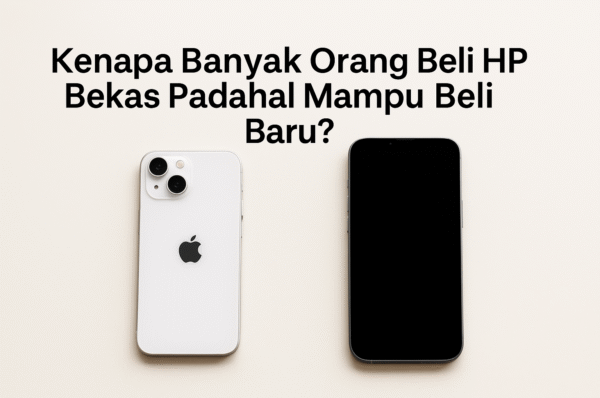 Kenapa Banyak Orang Beli HP Bekas Padahal Mampu Beli Baru? Inilah 7 Alasan Rasional & Psikologisnya