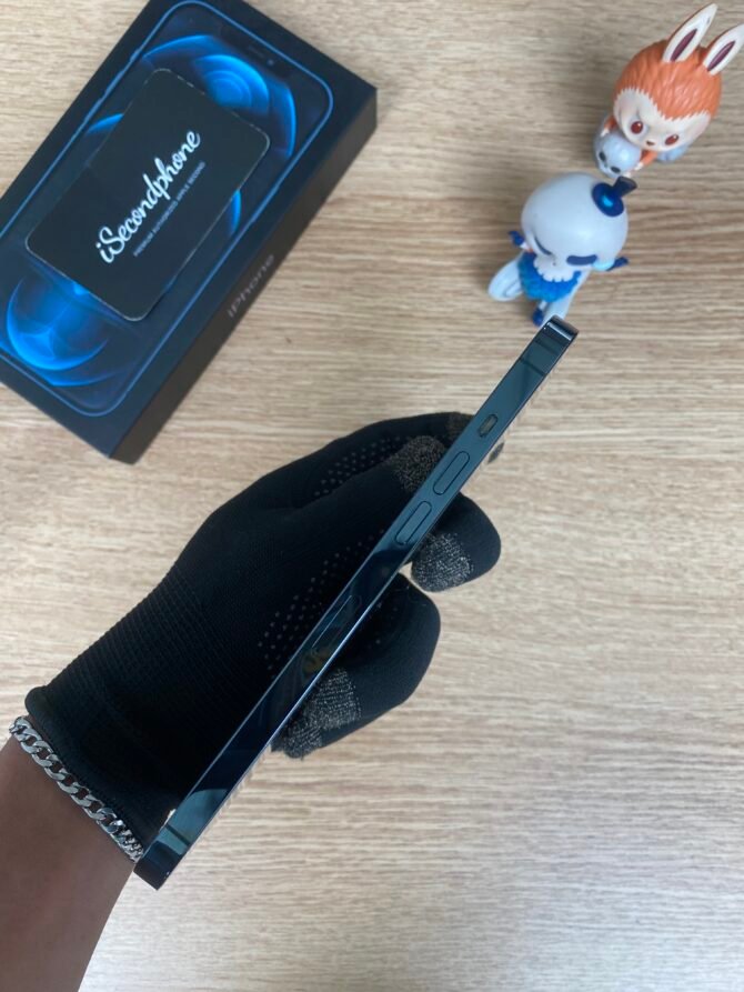 iPhone 12 Pro Max 128GB Pacific Blue Second Digimap Kanan
