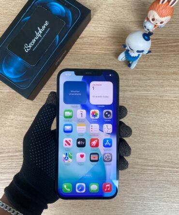 iPhone 12 Pro Max 128GB Pacific Blue Second Digimap Layar