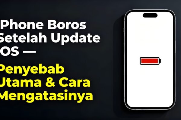 iPhone Boros Setelah Update iOS: 12 Alasan Kenapa Ini Terjadi & Solusi Ampuhnya