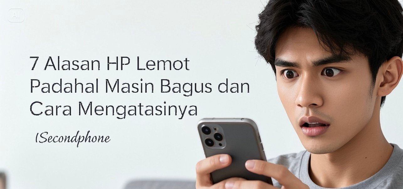 7 Alasan HP Lemot Padahal Masih Bagus — dan Cara Mengatasinya