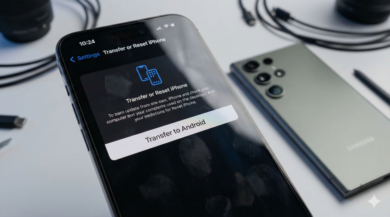 Tampilan Menu Update iOS 26.3 dengan Fitur Baru Transfer to Android