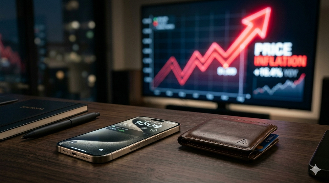 Ilustrasi fenomena harga iPhone baru naik tajam di gerai resmi pada April 2026 yang mendorong konsumen memilih iPhone second original berkualitas.