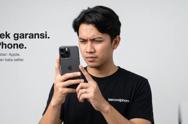 Cek garansi iPhone bekas via Apple Coverage - sumber resmi Apple, bukan kata seller