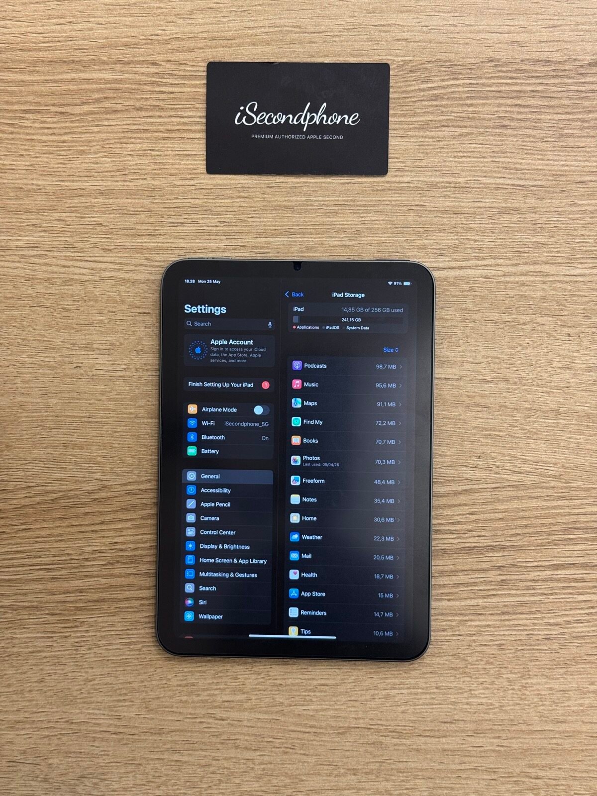 iPad Mini 6 Space Gray 256GB Second Inter Original Bergaransi - iSecondphone Jakarta iPad Mini 6 Space Gray 256GB Second Inter Original Bergaransi - iSecondphone Jakarta