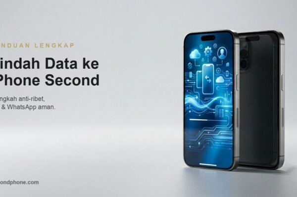 Cara pindah data iPhone second baru lewat Quick Start dan iCloud