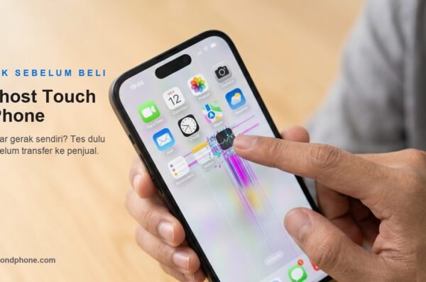Ghost touch iPhone, layar gerak sendiri saat disentuh, cek sebelum beli iPhone bekas