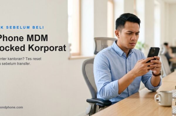 iPhone MDM locked korporat, cek Remote Management sebelum beli iPhone bekas ex-inter