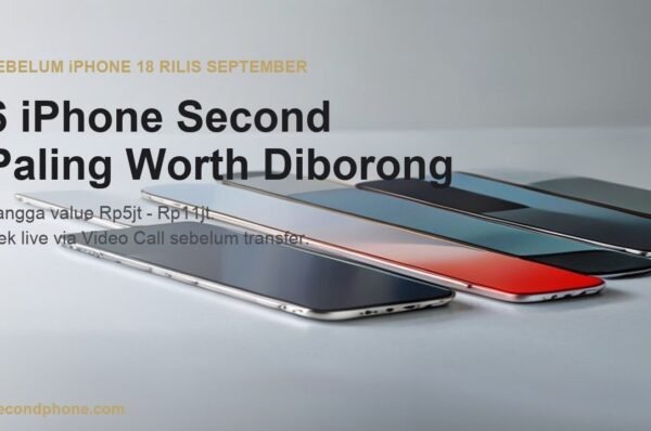 6 iPhone second paling worth diborong sebelum iPhone 18 rilis September