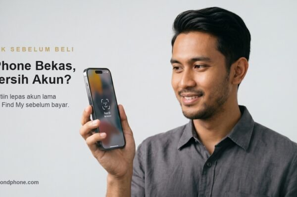 Stolen Device Protection iPhone bekas - cek akun iCloud bersih sebelum beli