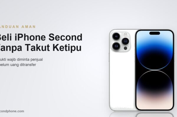 Cara beli iPhone second aman - 7 bukti wajib diminta penjual sebelum transfer