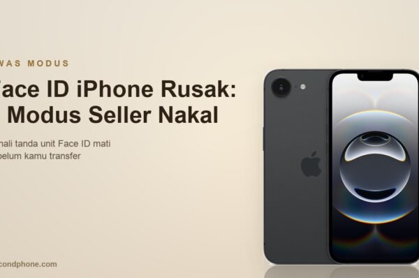 Face ID iPhone rusak: 7 modus seller nakal yang wajib dihindari