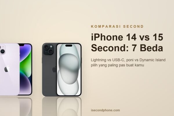 iPhone 14 vs 15 second: 7 beda penting biar nggak salah pilih
